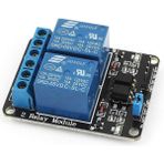 Robo Dünya 2 Way 5V Relay Module - 2li 5V Röle Kartı