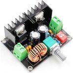 Robo Dünya VHM-141 5A Voltaj Düşürücü Regülatör Kartı 200W 8A XL4016 Pwm Ayarlı 4-40V Giriş 1.25V-36V Çıkış