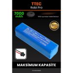 Robo-Mi Ttec Robi Pro 7000MAH Robot Süpürge Bataryası - Gerçek Kapasite, Maksimum Güvenlik