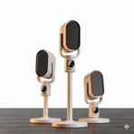 ROBO Teleskopik Ayaklı Isıtıcı, 2251-2500W, Gri, Taşınabilir, İç Mekan Kullanımı, Elektrikli, 220-240V, 50/60 Hz