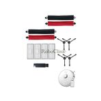 Roboclinic Roborock S8 Sonic Robot Süpürge Uyumlu Ithal Yedek Parçalar Fırça Hepa Filtre Mop Seti-13 Parça Roborocks8 Sonic
