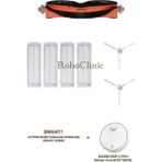 Roboclinic Xiaomi Mi Robot Vacuum Mop 2 Pro Beyaz Robot Süpürge Uyumlu Yedek Fırça, Hepa Filtre - 7 Parça