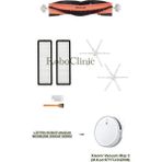 Roboclinic Xiaomi Mi Vacuum Mop 2 Robot Süpürge Uyumlu Yedek Fırça, Hepa Filtre Seti- 7 Parça