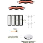 Roboclinic Xiaomi Mi Vacuum Mop 2c Robot Süpürge Uyumlu Yedek Ana Fırça, Yan Fırça, Hepa Filtre - 12 Parça