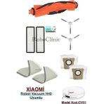 Roboclinic Xiaomi Robot Vacuum H40 Robot Süpürge Uyumlu Yedek Toz Torba, Fırça, Filtre, Mop Paspas 9 Parça - 1 Adet