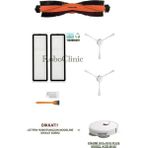 Roboclinic Xiaomi Robot Vacuum S10+ / S10 Plus Robot Süpürge Uyumlu Yedek Fırça, Hepa Filtre - 7 Parça