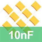 Robocombo 10nF 10 Adet Film Kapasitör Polyester Kondansatör