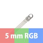 Robocombo 5 mm Şeffaf RGB Led