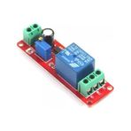 Robodünya-Ne555 Zaman Ayarlı Röle Modülü 12V