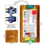 Robogil Anker Eufy Robovac 11 3200MAH Therma Serisi Alev Geçirmez Kaplamalı Uyumlu Robot Süpürge Bataryası T.A3203BS-ANK-005 - 1 Adet