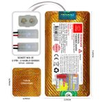 Robogil Fakir Robert Rs 710 3500MAH Therma Serisi Alev Geçirmez Kaplamalı Uyumlu Robot Süpürge Bataryası T.A3501BS-FAK-001 - 1 Adet
