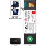 Robogil Karcher RCV3 2600mAh Uyumlu Robot Süpürge Pili B2611BB-Kar-001 - 1 Adet