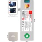 Robogil Xiaomi Mop 1C 2in1 STYTJ01ZHM 2900mAh Uyumlu Robot Süpürge Pili B2907WB-Xia-006 - 1 Adet