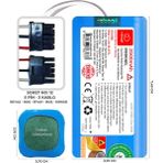 Robogil Xiaomi Mop 2 Lite MJSTL 3500mAh Uyumlu Robot Süpürge Pili A3512BS-Xia-008 - 1 Adet