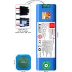 Robogil Xiaomi S10 Plus B105 6400mAh Uyumlu Robot Süpürge Pili C6422BS-Xia-019 - 1 Adet