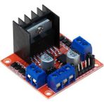 Robomer L298N Voltaj Regulatörlü Çift Motor Sürücü Kartı Devresi