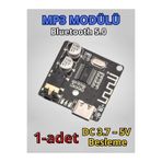 RoboPazar 1-adet Bluetooth 5.0 MP3 Dekoder Modülü VHM-314 (Type-C, Stereo, Kablosuz)