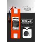 ROBOPİL Roborock S5 Max Pil Batarya Kutulu [Orjinal Kapasite] 5200mah Robot Süpürge Bataryası Değişimi