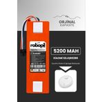 ROBOPİL Xiaomi Sdjqr02rr Pil Batarya Kutulu [Orjinal Kapasite] 5200mah Robot Süpürge Bataryası Değişimi