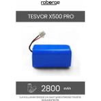 Roborge Tesvor X500 Pro Robot Süpürge Uyumlu Batarya 2800 Mah - Muadil Ürün - Süpürge Yedek Parça