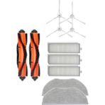 Roborge Xiaomi Vacuum Mop 2in1 Essential (Mjstg1) Robot Süpürge Uyumlu 11'li Yedek Parça Seti