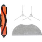 Roborge Xiaomi Vacuum Mop 2in1 Essential (Mjstg1) Robot Süpürge Uyumlu 4'lü Yedek Parça Seti