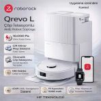 Roborock 10.000 Pa Emiş Gücüyle ,Qrevo L Çöp Istasyonlu Akıllı Robot Süpürge + Xiaomi Akıllı Baskül Hediye