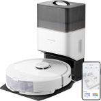 Roborock Q8 Max Plus Beyaz 5.500 Pa Emiş Gücü Çöp Istasyonlu Duoroller Fırça Robot Süpürge Beyaz