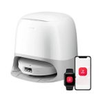 Roborock Qrevo Curv 2 Pro Akıllı Robot Süpürge 25000 Pa Emiş Gücü ile Sert Zeminler Için Akıllı Kontrol - Beyaz