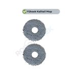 Roborock Qrevo L Uyumlu 2 Adet Mikrofiber Mop Bez