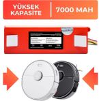 Roborock S5 Max Uyumlu Batarya (MAKSİMUM KAPASİTE) 7000mah Pil Robot Süpürge Batarya Değişimi - 1 Adet