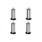 Robot Süpürge Uyumlu Koltuk Baza Ayağı Metal Civatalı Metrik Diş 8mm (4 Adet) 12 CM