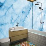 Robot Tepe Dus Seti Takimi Shower Yagmurlama Kare Banyo Masaj Dus Basligi Sistemi Siyah Krom