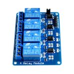 Robotekno Dört Kanal Röle Kartı 5v 4'lü Röle Modülü 4 Kanal Röle Arduino