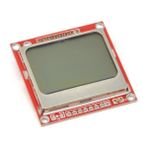 Robotekno Nokia 5110 LCD Ekran Modülü Aydınlatmalı 84x48 LCD Modül Işıklı Arduino Uyumlu Grafik LCD