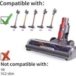 RobotFix Dyson Başlık V7 V8 V10 V11 V15 ile Uyumlu Turbo Başlığı