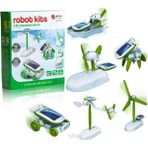 Robotik Eğitim için 6MOD Solar Şarjlı Robot Oluşturma Kiti