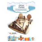 robotikşeyler Oyun Parkı Ahşap Boyanabilir Stem Set