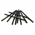 robotistan 12x300 mm Siyah Mum Tüp Silikon Çubuk - 1 Adet