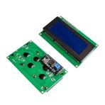 Robotistan 20x4 cm Lcd Ekran I2C Lehimli Mavi Display