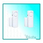 Robotix RB-4444B-2 Beyaz Kapı Pencere Alarmı 2 Adet - 1