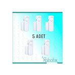 Robotix Rb-4444b-5 Beyaz Kapı Pencere Alarmı 5 Adet