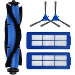robotyedek Anker Eufy Robovac G10 G30 G30 Hybrid 11S Max 11C Max 30C Max Uyumlu Yedek Yenileme Seti Ana Fırça Hepa Filtre Yan Fırça 5 Parça