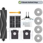 robotyedek Dreame L10S Pro Ultra Heat (RLL82CE) Uyumlu Ana Fırça Hepa Filtre Mop Toz Torbası Seti-13 Parça