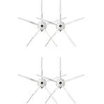 robotyedek Roborock S5 Max (Beyaz) Uyumlu Yedek Yan Fırça-4 Parça