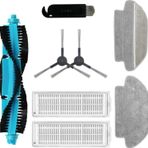 robotyedek Viomi V2 Pro Uyumlu Yedek Fırça Hepa Filtre Mop Seti-8 Parça