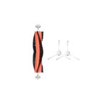 robotyedek Xiaomi 1c Vacuum Mop (STYTJ01ZHM) Uyumlu Yedek Ana Fırça ve Yan Fırça-3 Parça