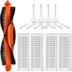 Robotyedek Xiaomi Mop Pro Styj02ym Beyaz Uyumlu 9 Parça Set Yedek Mopsuz Fırça Hepa Filtre Mop
