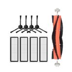 Robotyedek Xiaomi Vacuum Mop 2 Ultra Uyumlu 9 Parça Yedek Mopsuz Fırça Filtre
