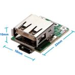 Roboyol Store 134N3P Powerbank Devresi Yüksek Performanslı Lityum Pil Şarj ve Koruma Modülü 5V 1A USB Çıkış Micousb Lion 18650